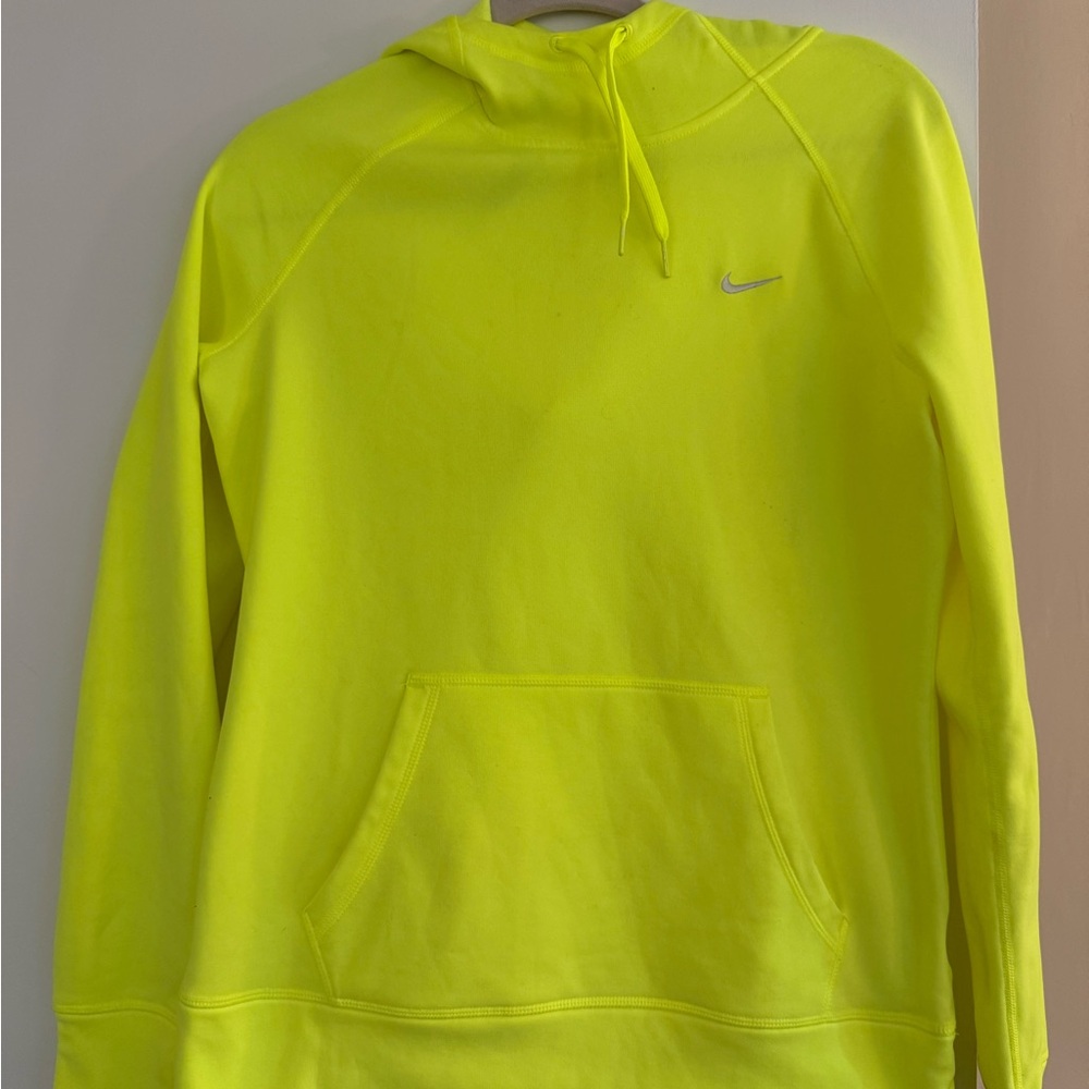 Nike Therma-Fit Neon Yellow/green Hoodie